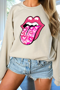 Heart Rolling Stone Crew Neck