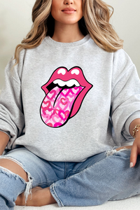 Heart Rolling Stone Crew Neck