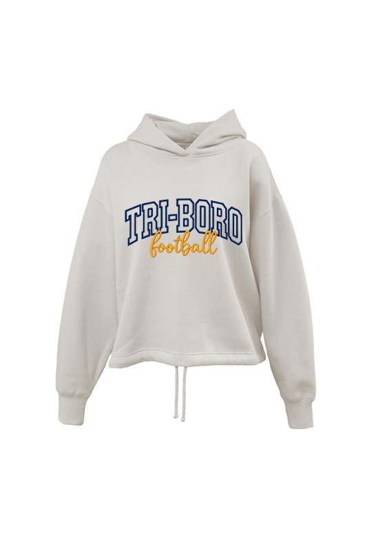 TRI-BORO Football Embroidered Sports Hoodie