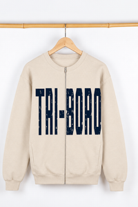 Tri-Boro Split Cardigan Crew