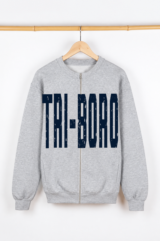 Tri-Boro Split Cardigan Crew