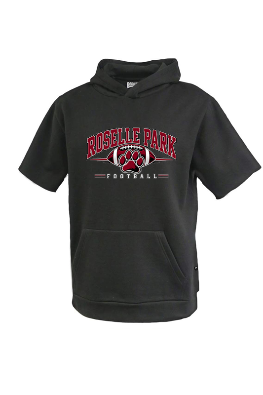 Roselle Park Fleece Short Sleeve Hoodie