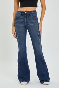 Cargo Wide-Legged Jeans