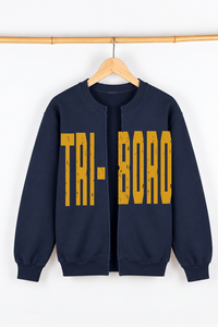 Tri-Boro Split Cardigan Crew
