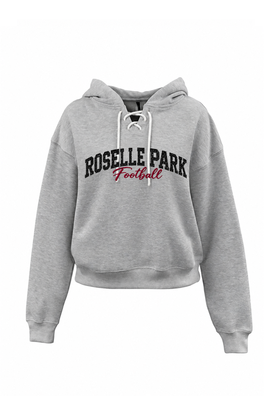 Roselle Glitter Embroidery Fundraiser Lace Up
