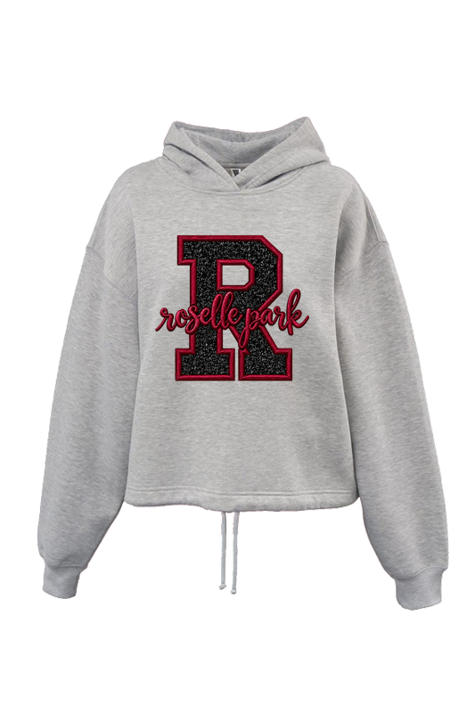Roselle Park Glitter Embroidery Sport Hoodie