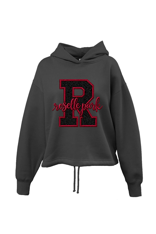 Roselle Park Glitter Embroidery Sport Hoodie
