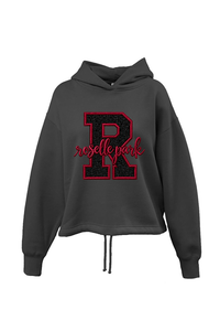 Roselle Park Glitter Embroidery Sport Hoodie