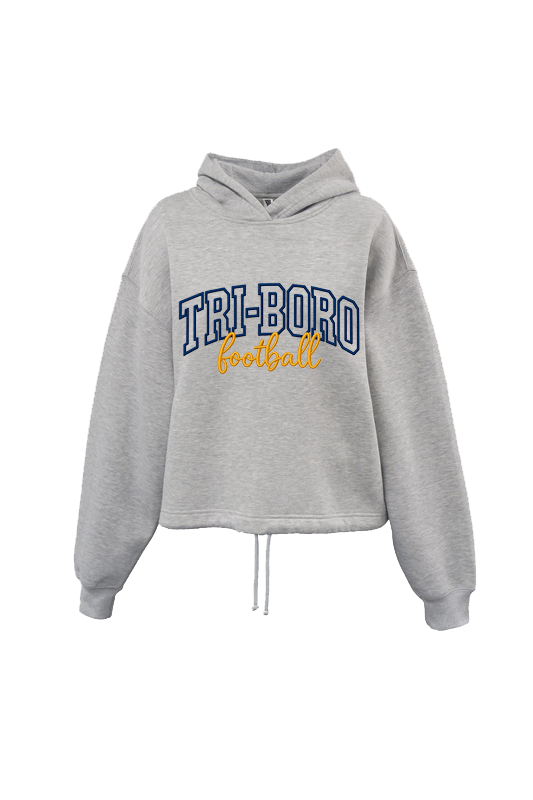 TRI-BORO Football Embroidered Sports Hoodie