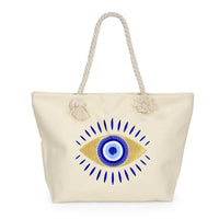 Evil Eye Beach Bag / Tote Bag