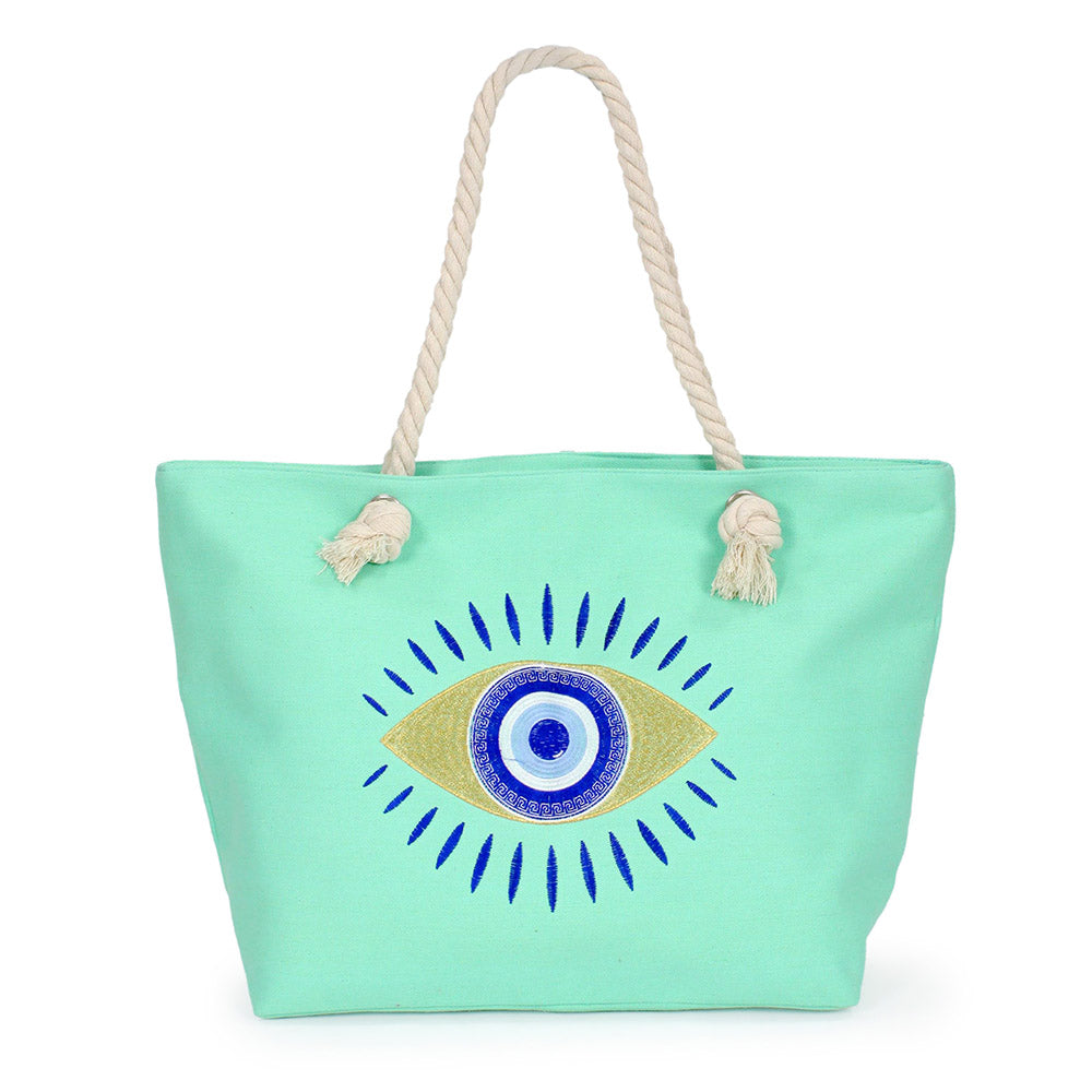 Evil Eye Beach Bag / Tote Bag