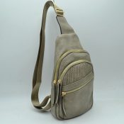 Side Zipper Cross Body Bag