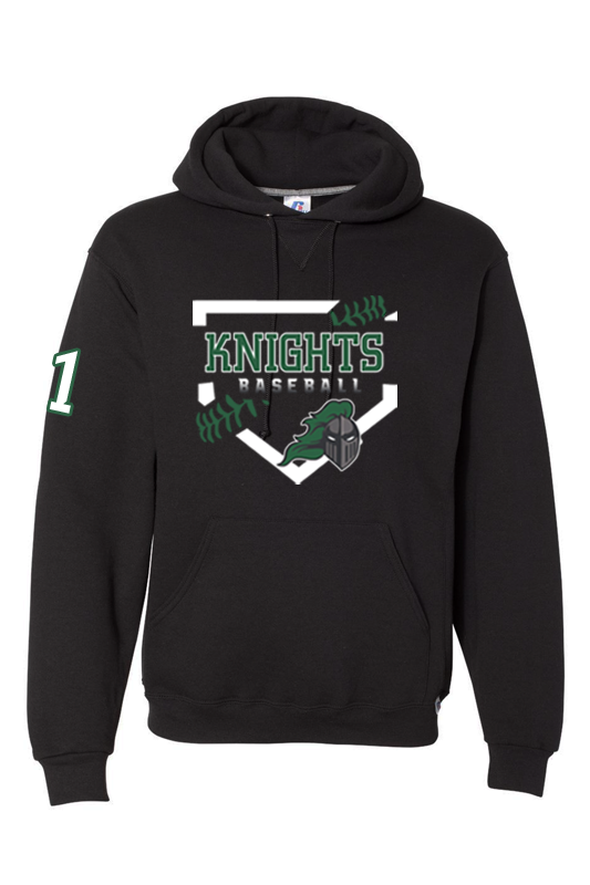 Adult Knights Athletic Hoodie -Black