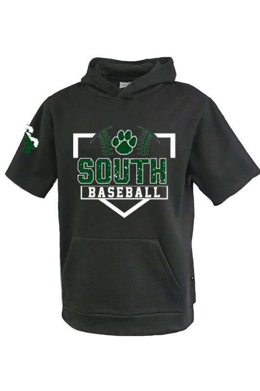 South Heavy Weight Fleece Short Sleeve Hoodie
