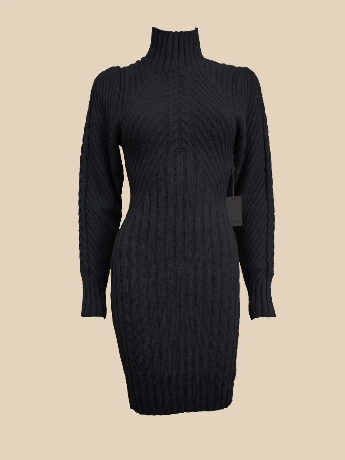 Long Sleeve Mini Sweater Dress