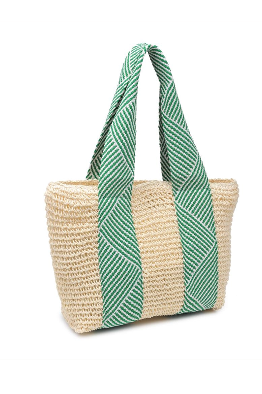 Lorena Straw Beach Summer Tote