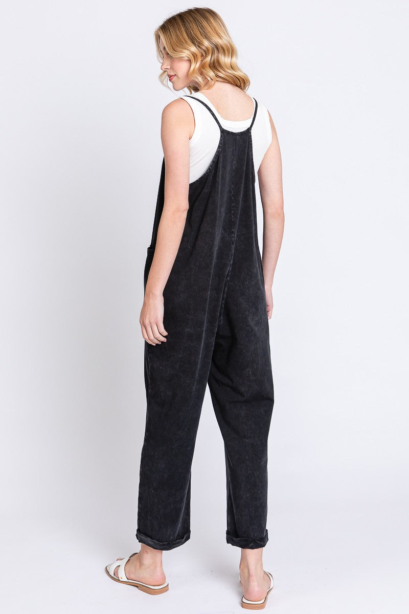 Mineral Washed Jumpsuit