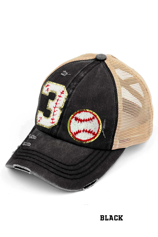 Personalized Ponytail Baseball Cap for Baseball