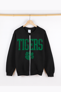 Tigers Split Cardigan Crew