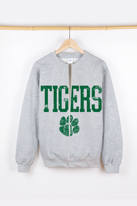 Tigers Split Cardigan Crew