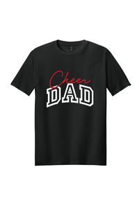 Outline Cheer Dad Cotton Tee