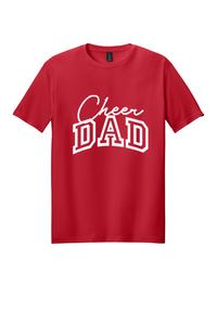 Outline Cheer Dad Cotton Tee
