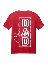 Outline Cheer Dad Cotton Tee