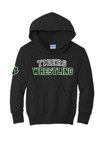 Tiger Fleece Pullover Hooded Sweatshirt