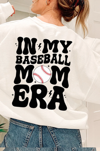 In My Baseball Era Crew Neck Sweatshirt