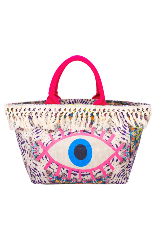 Fridge Evil Eye Tote Bag