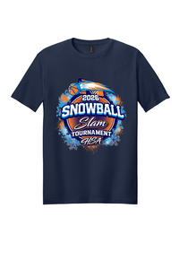 Snowball Slam Basketball Softstyle Tee
