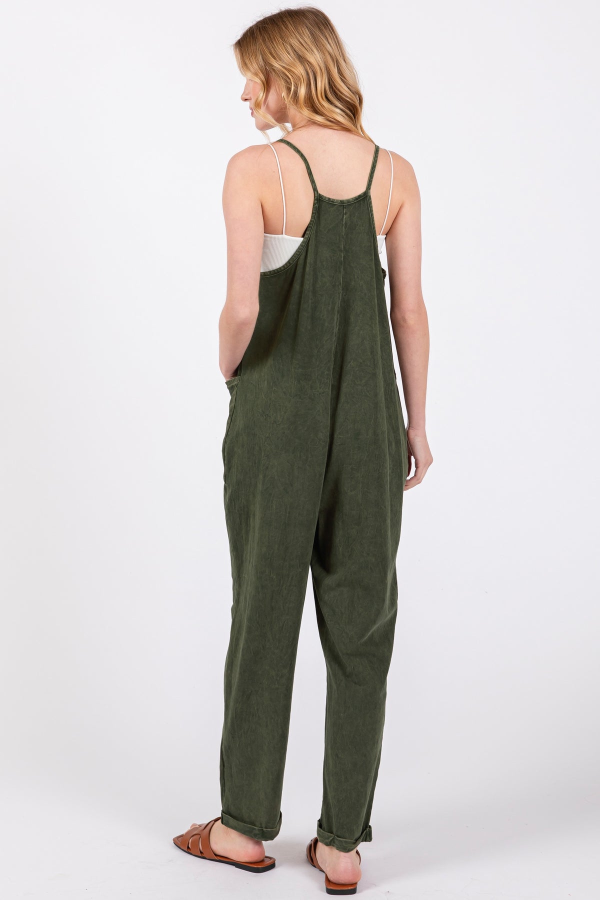 Mineral Washed Jumpsuit