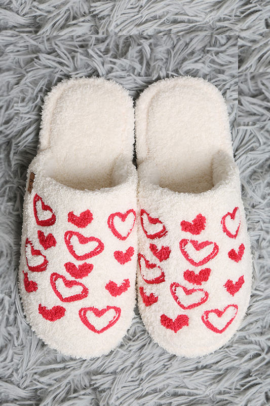 Candy Heart Slippers