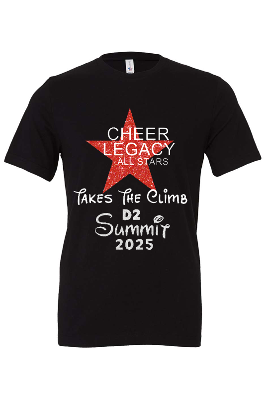 Cheer Legacy Tee Double Size Printed