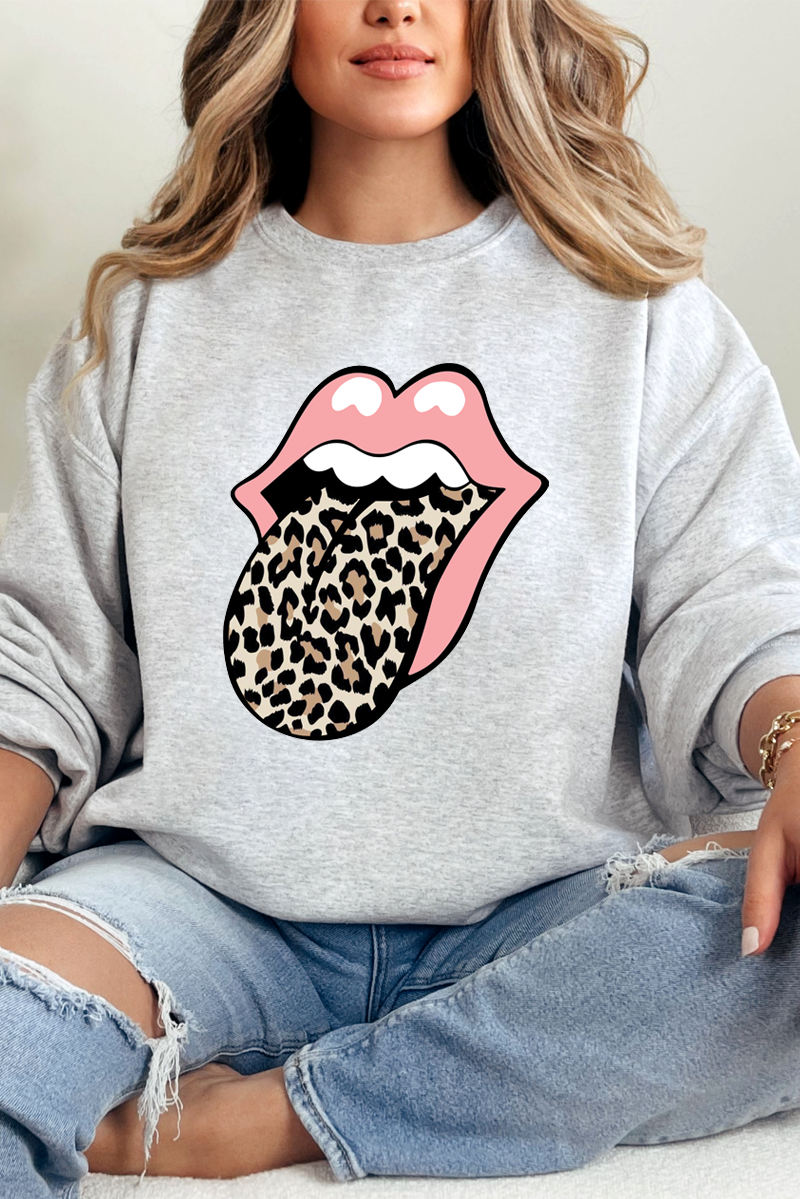 Rolling Stone Cheetah Print Tongue