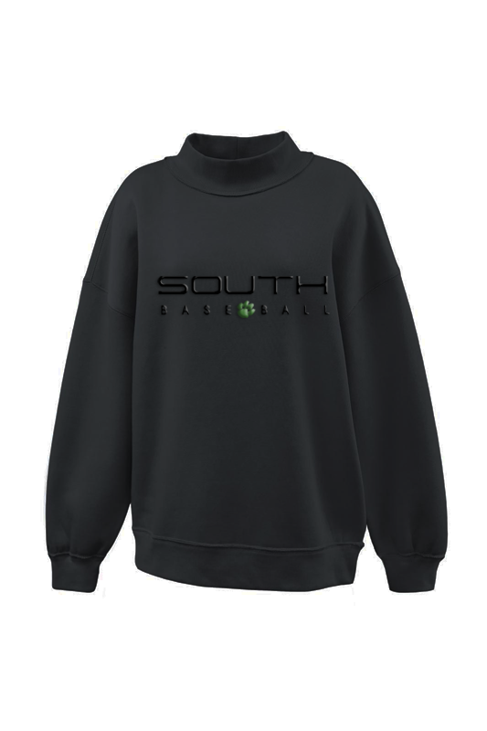 Womens Relaxed Fit Mockneck