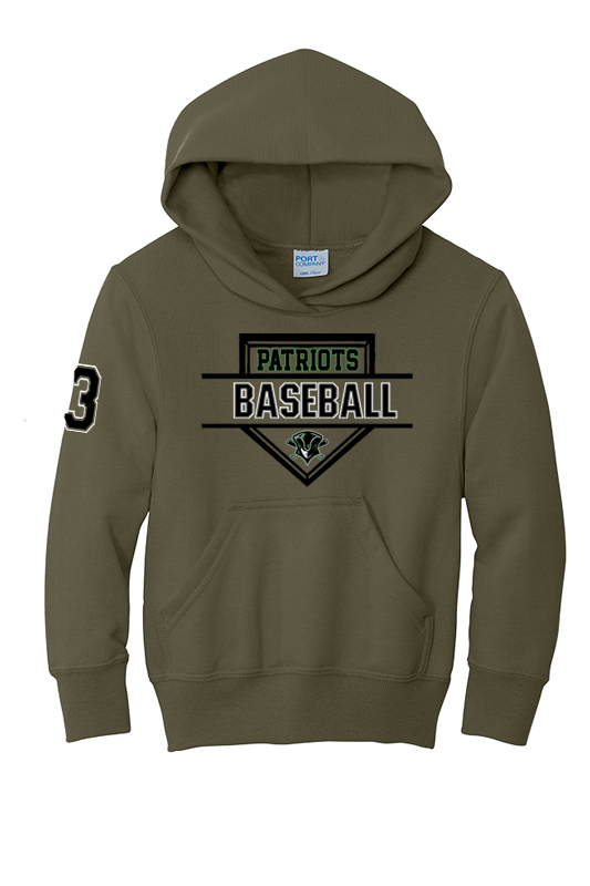 Youth Patriots Fleece Pullover Hooded Sweatshirt