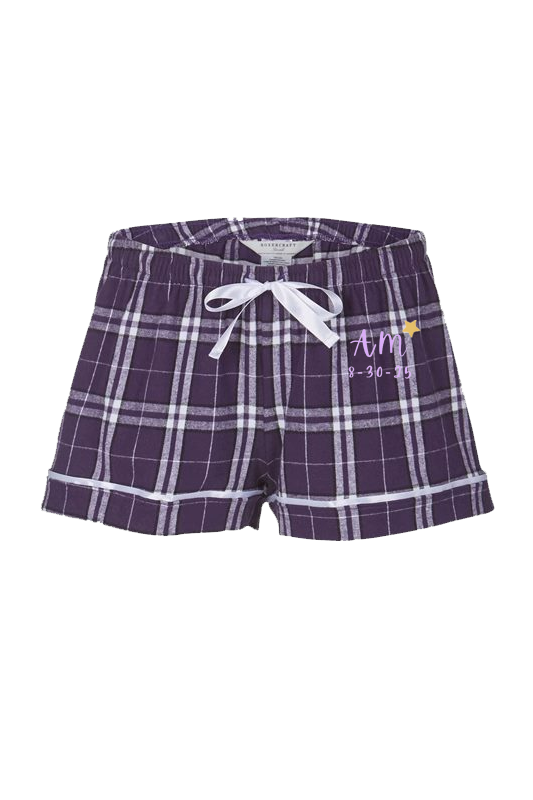 Aja Flannel Shorts