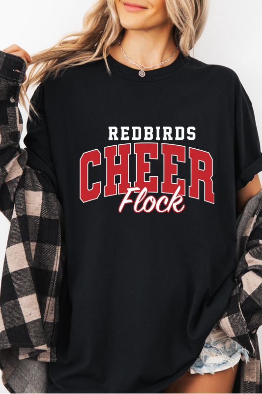 Red Birds Comfort Color Tee