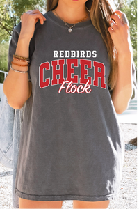 Red Birds Comfort Color Tee