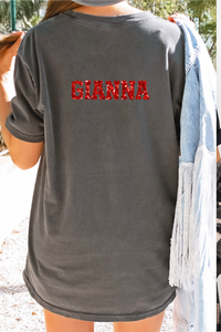 Red Birds Comfort Color Tee