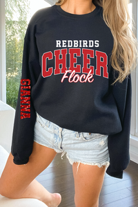 Red Birds Crew Neck Sweatshirt