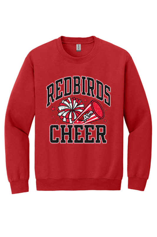 Red Birds Crew Neck Sweatshirt