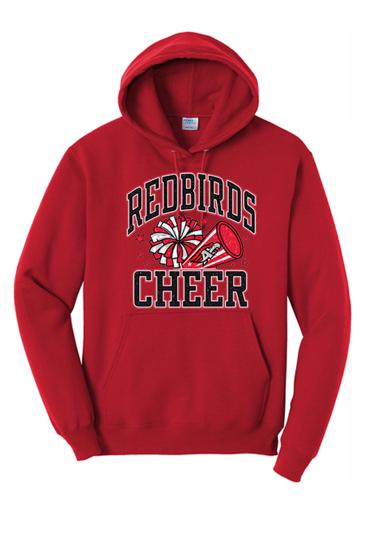 Red Birds Cheer Pullover