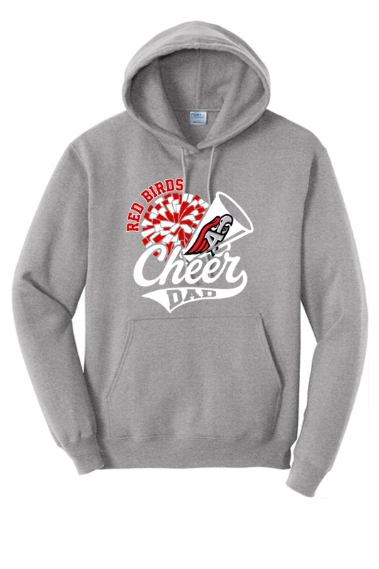 Red Birds Cheer Dad Pullover