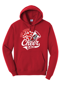 Red Birds Cheer Dad Pullover