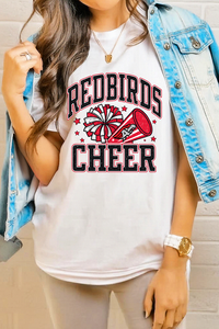 Red Birds Comfort Color Tee