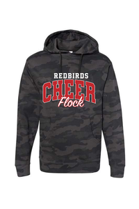 Red Birds Camo Hooded Sweatshirt