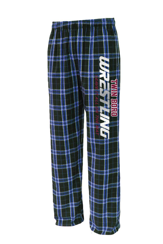 Twin Boro Wrestling Plaid Flannel