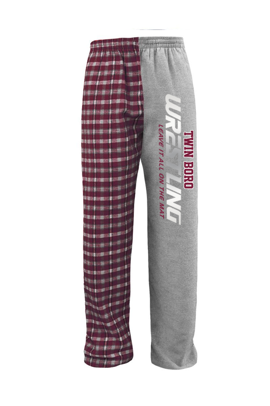 Twin Boro Wrestling Plaid Flannel